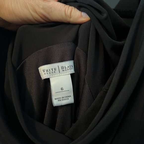 White House black market little black dress size 6 - Picture 2 of 6